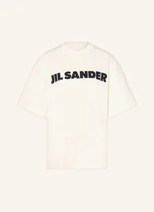 Jil Sander T-Shirt weiss - Moda i Uroda OUTLET - miniaturka - grafika 1