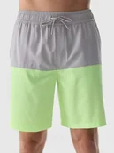 Spodenki męskie - Spodenki boardshorty plażowe męskie 4F 4FWSS24UBDSM087-27S Szary - miniaturka - grafika 1