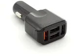 Ładowarki samochodowe - Ładowarka samochodowa QUICK CHARGE 3.0, 3A/2,4A, LTC LXG284 - miniaturka - grafika 1