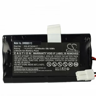 VHBW Bateria do Rowenta RR8021 / RR8024 / RR8037, 6700 mAh - Akcesoria do odkurzaczy - miniaturka - grafika 1