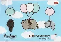 Blok rysunkowy A4 Pusheen 10 kartek 10 sztuk - Szkolne artykuły papiernicze - miniaturka - grafika 1