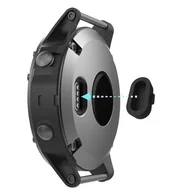 Akcesoria do smartwatchy - Zatyczka Zaślepka Gniazda Łądowania Do Garmin Fenix 5/5X/5S/5+/5X+/5S+/6/6Pro/6S/6S Pr/6X/6X Pro/7/7X Czarna - miniaturka - grafika 1