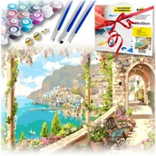 Malowanie po numerach - Zestaw do malowania po numerach - rajska ścieżka - miniaturka - grafika 1