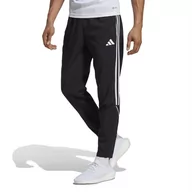 Spodnie sportowe męskie - Spodnie adidas Tiro 23 League Woven IB5012 - czarne - miniaturka - grafika 1