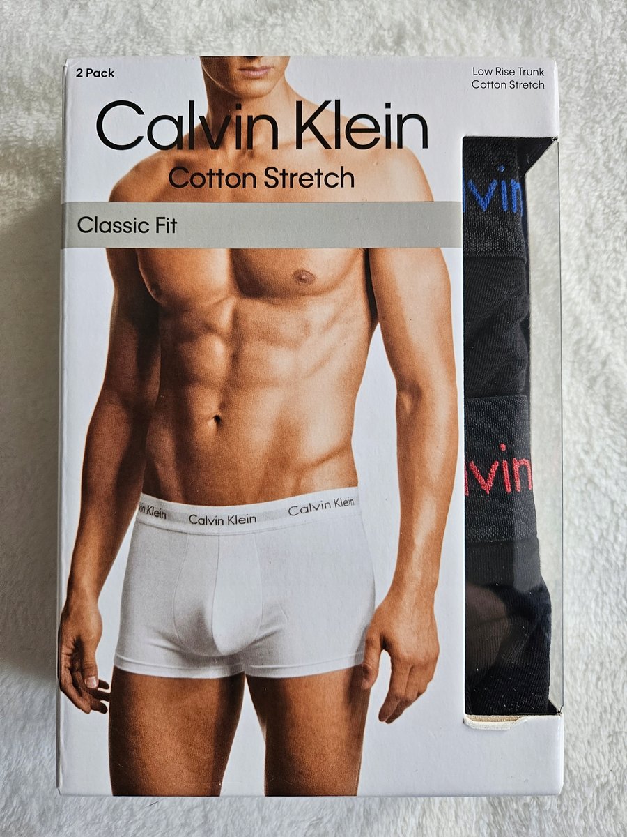 Calvin Klein Majtki Bokserki czarny 2-pack 2 sztuki rozmiar L
