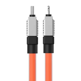 Kabel szybko ładujący Baseus USB-C do Lightning CoolPlay Series 20W 2m (pomarańczowy) - Kable - miniaturka - grafika 4