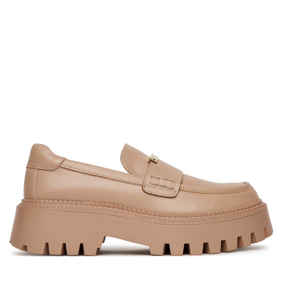 Deezee Loafersy Damskie Beżowy HY19001-2