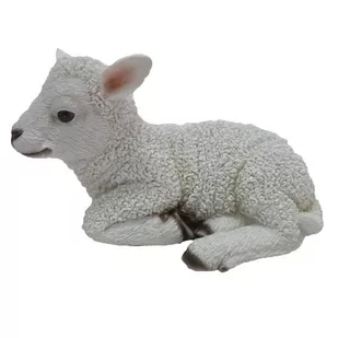 Esschert Design Figurka leżącej owieczki, 17,6 x 10,8 x 10,5 cm Esschert Design - Pozostałe ozdoby ogrodowe - miniaturka - grafika 1