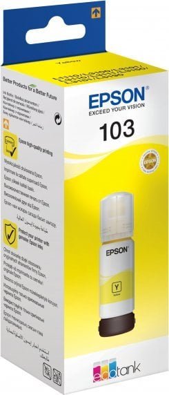 Epson EcoTank yellow T 103 65 ml T 00S4 C13T00S44A10