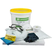 Sorbenty - B2B Partner Olejowy zestaw awaryjny plastikowe wiadro 560000 - miniaturka - grafika 1