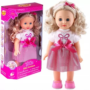 Smily Lalka chodząca 33 cm Julka SP83684 GAWO-70668 - Lalki dla dziewczynek - miniaturka - grafika 2