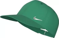 Czapki damskie - Nike Unisex regulowana czapka U Nk Df Club Cap U Cb Mtswsh L, Stadium Green/Metallic Silver, FB5372-324, M/L - miniaturka - grafika 1
