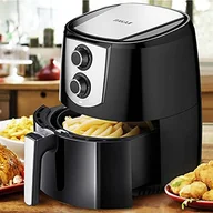 Frytkownice - Bakaji Frytkownica na gorące powietrze bezolejowa Airfryer 4,4 l frytkownica na gorące powietrze piecze naturalnie i zdrowo, moc 1400 W z timerem 30 min i regulacją temperatury do 200° - miniaturka - grafika 1