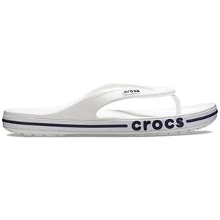 Crocs Męskie i damskie japonki typu Bayaband uniseks, White Navy - 36.5 EU - Klapki i japonki męskie - miniaturka - grafika 1