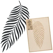 Szablony malarskie - Szablon Malarski tropikalny /65x95cm/ Liść Palmy 2 - miniaturka - grafika 1