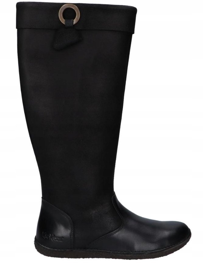 KICKERS KOZAKI SKÓRZANE DAMSKIE CZARNE 40 Ż7E