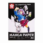 Podobrazia, bloki, papiery - Blok rysunkowy Manga Paper A3, Sakura - miniaturka - grafika 1