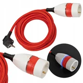 Przedłużacze i rozgałęźniki - Przedłużacz Pojedynczy Brennenstuhl Przewód tekstylny z Wyłącznikiem 5m - miniaturka - grafika 1