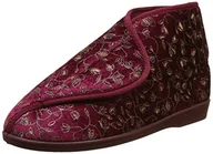 Kapcie damskie - Damskie kapcie obwinięte czerwone 37 - miniaturka - grafika 1