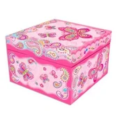 Karuzele dla niemowląt - Pecoware Pozytywka klasyczna - Motylki - miniaturka - grafika 1