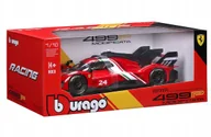 Samochody i pojazdy dla dzieci - Bburago Model 1:18 Ferrari Racing 499P Modificata czerwony - miniaturka - grafika 1