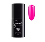 Lakiery hybrydowe - Semilac SemiBeats by Margaret Lakier Hybrydowy 517 Neon Pink ZE0507-517 - miniaturka - grafika 1