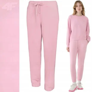 Spodnie Damskie 4f Dresowe Sportowe Joggery F1138 Dresy Na Co Dzień Xl - Spodnie damskie - miniaturka - grafika 1