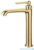 Baterie umywalkowe - Omnires Armance bateria umywalkowa wysoka 32 cm złoty AM5213GL - miniaturka - grafika 1