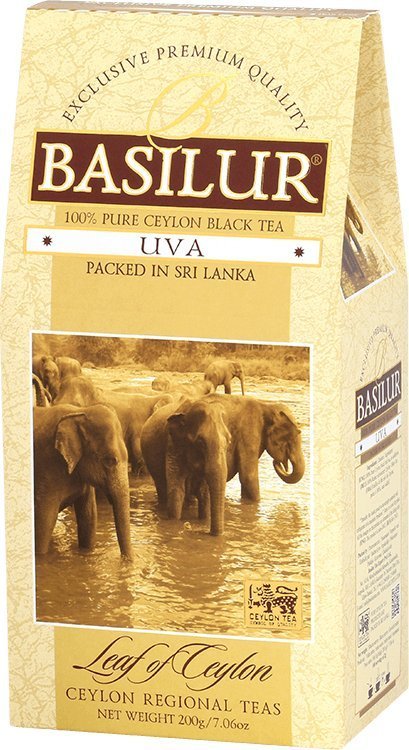 Basilur Herbata czarna cejlońska Basilur Uva 100g liść
