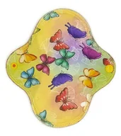 Podpaski - MAŁA S Podpaska wielorazowa bambusowa - Motyle - miniaturka - grafika 1