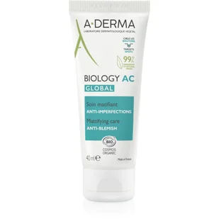 A-Derma Biology AC Global Mattifying Care krem do twarzy na dzień 40 ml dla kobiet - Kremy do twarzy - miniaturka - grafika 1