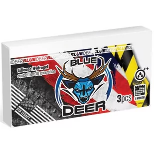 Szkła kontaktowe EYECOUNTER Blue Deer 8.60 14.0 -02,75 3PK RX - Gadżety dla graczy - miniaturka - grafika 1