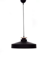 Lampy sufitowe - Lumina Deco Deco NOWOCZESNA LAMPA WISZĄCA CZARNA LUDOR LDP 7974 (BK) - miniaturka - grafika 1