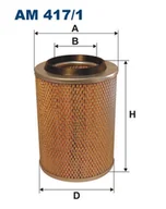 Filtry powietrza - Filtron AM 417/1 FILTR POWIETRZA - miniaturka - grafika 1
