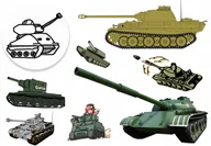 Zabawki kreatywne - TATUAŻE ZMYWALNE DLA DZIECI CZOŁGI DUŻO WZORÓW - miniaturka - grafika 1