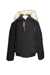 Kurtki i płaszcze dla chłopców - KURTKA REDSKINS JUNIOR PARKA DZIECIĘCA UNISEX ref1002new czarny rozmiar 10 lata - grafika 1