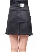 Spódnice - LEE TAILORED A LINE SKIRT BLACK TYRO L38BCPJW W25 - miniaturka - grafika 1