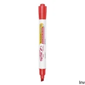 Zakreślacze - Marker pemanentny czerwony sciety - miniaturka - grafika 1