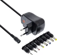 Zasilacze do laptopów - Zasilacz do laptopa InLine InLine® Universal power supply 12W, 110-240V to 3-12V, max. 1200mA - miniaturka - grafika 1