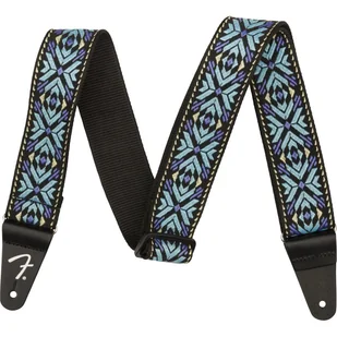 'FENDER PASADENA WOVEN STRAP BLUE SNOWFLAKE PASEK FENDER 099-0638-025' - Paski do gitary - miniaturka - grafika 1