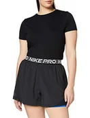 Spodenki damskie - Nike damskie spodenki W NK FLX 2 w 1 SHRT WV ESN PLUS Sport szorty, czarny/Game royal/(biały), 3 x - miniaturka - grafika 1