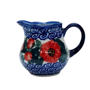 Ceramiczny mlecznik mały Ceramika Bolesławiec - Cukiernice - miniaturka - grafika 1