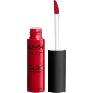 NYX Professional Makeup Professional Makeup - SOFT MATTE METALLIC LIP CREAM - Metaliczna, matowa pomadka do ust - C01 - MONTE CARLO NYXML001 - Szminki - miniaturka - grafika 2