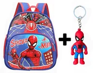 Plecaki szkolne i tornistry - Plecak do przedszkola przedszkolny szkolny SPIDERMAN dla chłopca + BRELOK - miniaturka - grafika 1