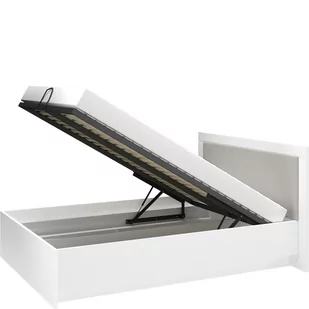 Łóżko 140 x 200 ze Stelażem i Pojemnikiem 16 Lahti ML Meble - Stelaże pod materac - miniaturka - grafika 1