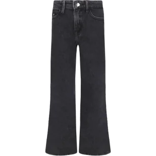 CALVIN KLEIN JEANS Jeansy | flare fit - Spodnie sportowe damskie - miniaturka - grafika 1