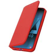 Etui i futerały do telefonów - Etui z podstawką Classic Edition z miejscem na kartę do Samsunga Galaxy A40 - czerwone - miniaturka - grafika 1