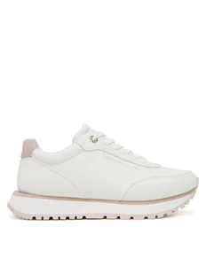Tommy Hilfiger Sneakersy Low Cut Lace-Up T3A9-33996-1355A Biały - Buty dla dziewczynek - miniaturka - grafika 1