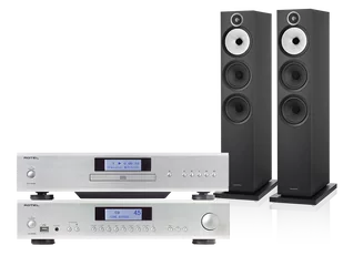 Rotel A14 MKII (srebrny) + CD14 MKII (srebrny) + 603 S3 (czarny) - Zestawy stereo - miniaturka - grafika 1