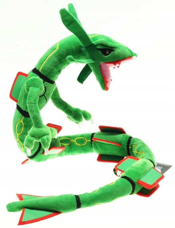Maskotka Pokemon RAYQUAZA Pluszak Zabawka Przytulas Anime Eevee